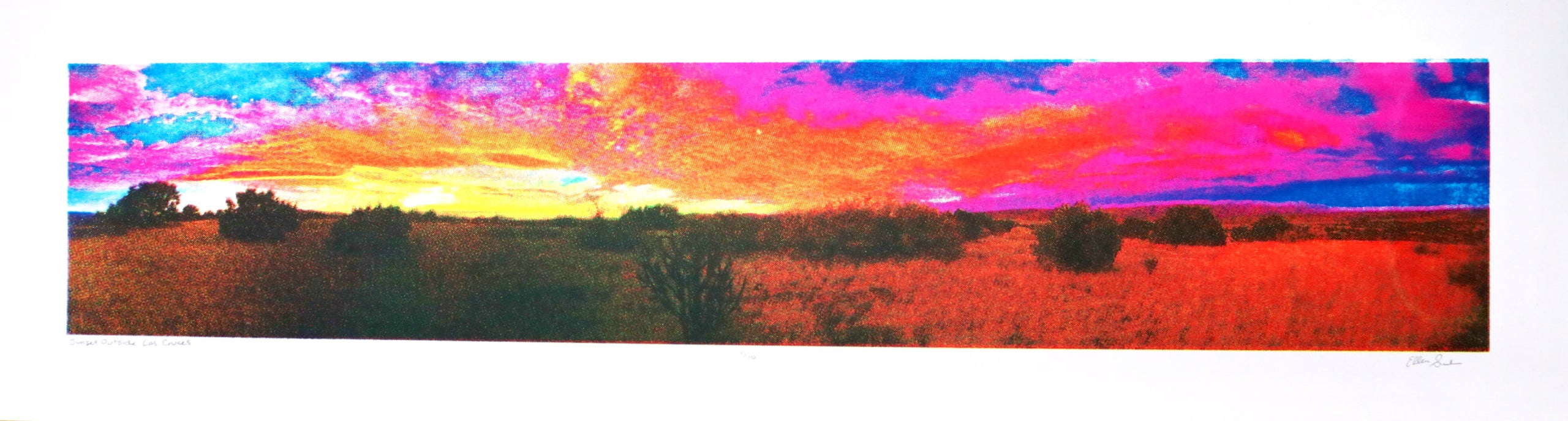 Sunset Outside Las Cruces (Poster)